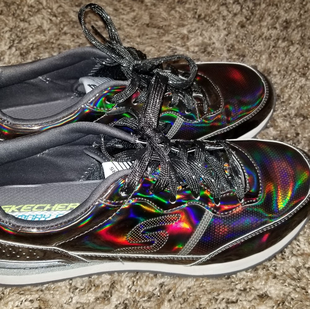 Skechers Pewter Iridescent